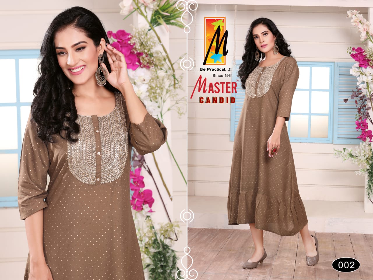 Master Candid Heavy Rayon Fancy Designer Latest Designer Kurti Collection